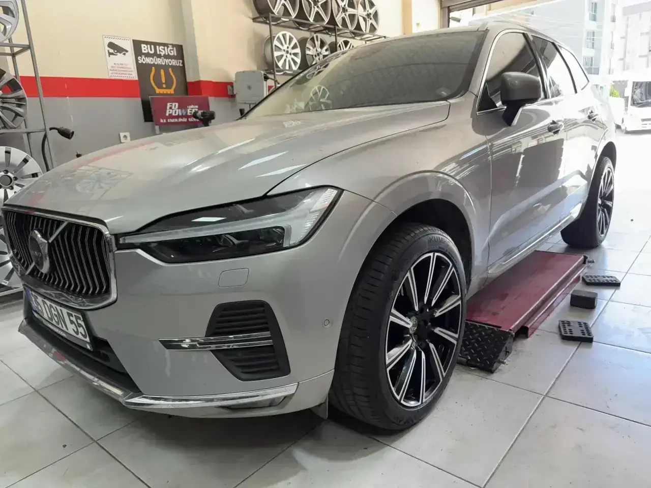 Çiğli CNC elmas kesim jant restorasyon örneği